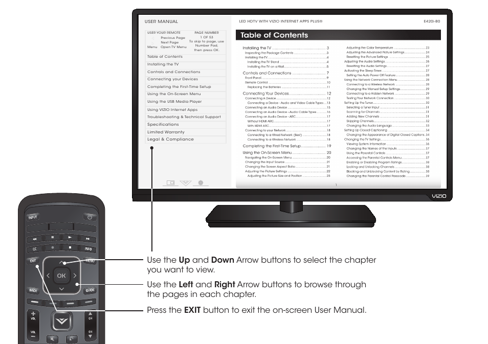 Vizio E420i-B0 - Quickstart Guide User Manual | Page 13 / 20