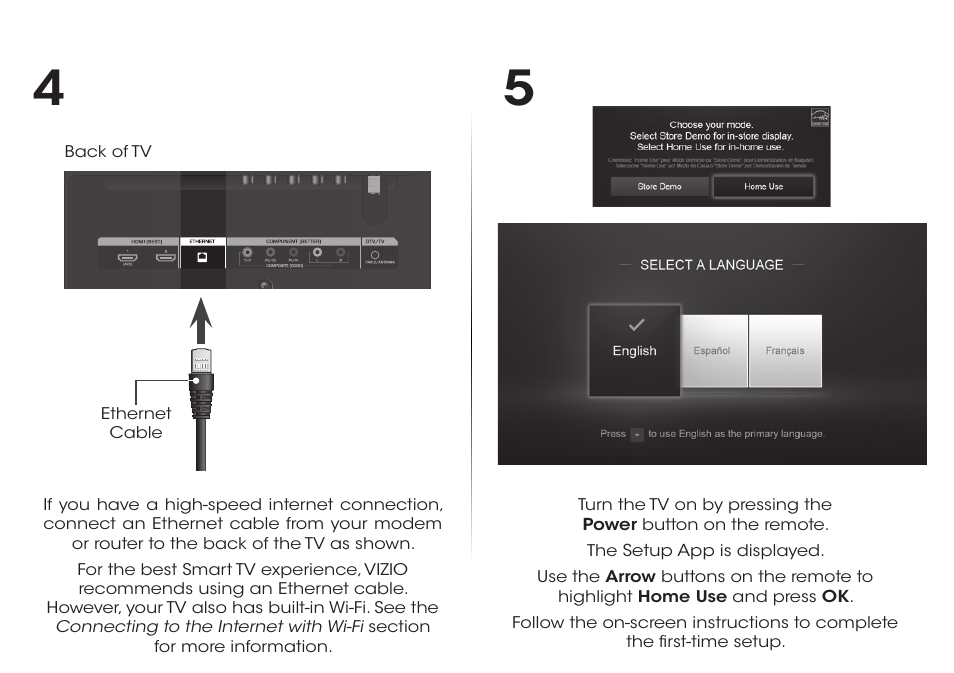 Vizio E550i-B2 - Quickstart Guide User Manual | Page 9 / 20
