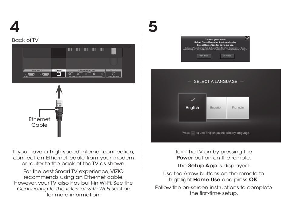 Vizio E500i-B1 - Quickstart Guide User Manual | Page 11 / 24