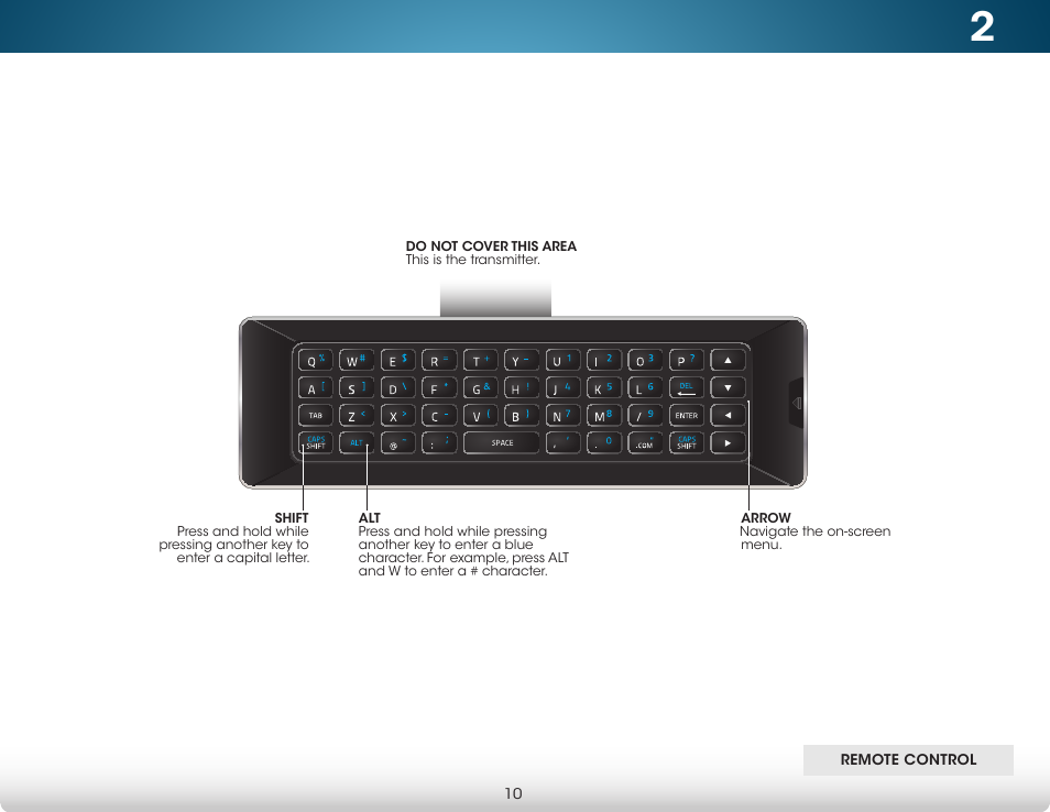 Remote control back | Vizio M702i-B3 - User Manual User Manual | Page 16 / 76