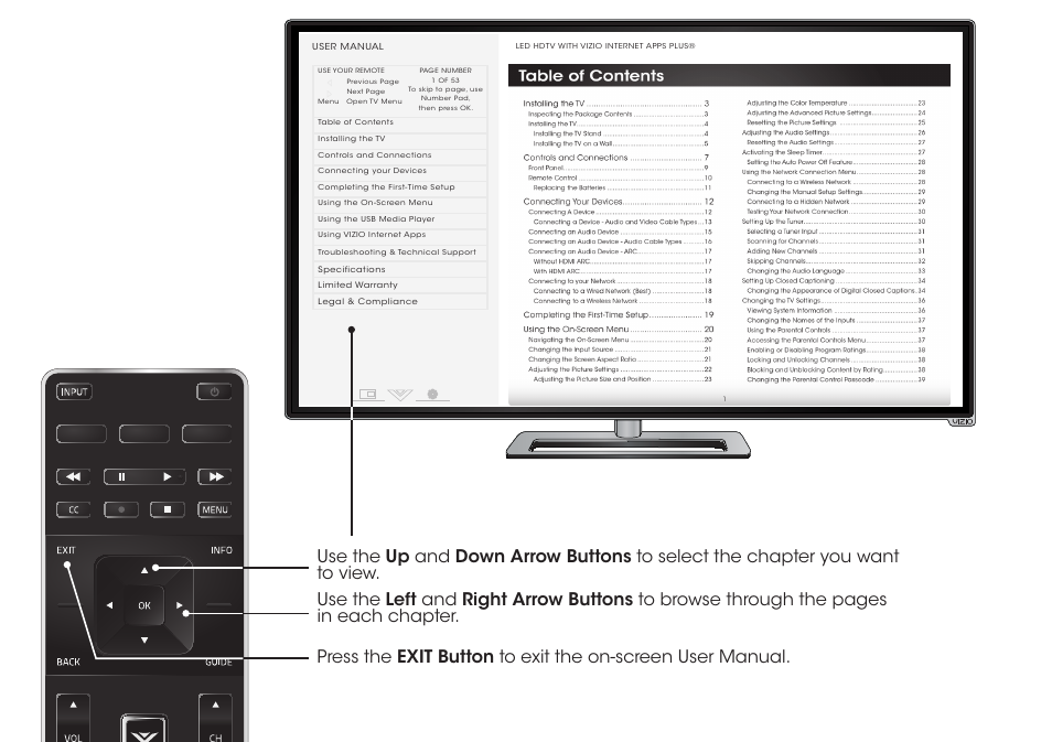 Vizio M652i-B2 - Quickstart Guide User Manual | Page 19 / 28