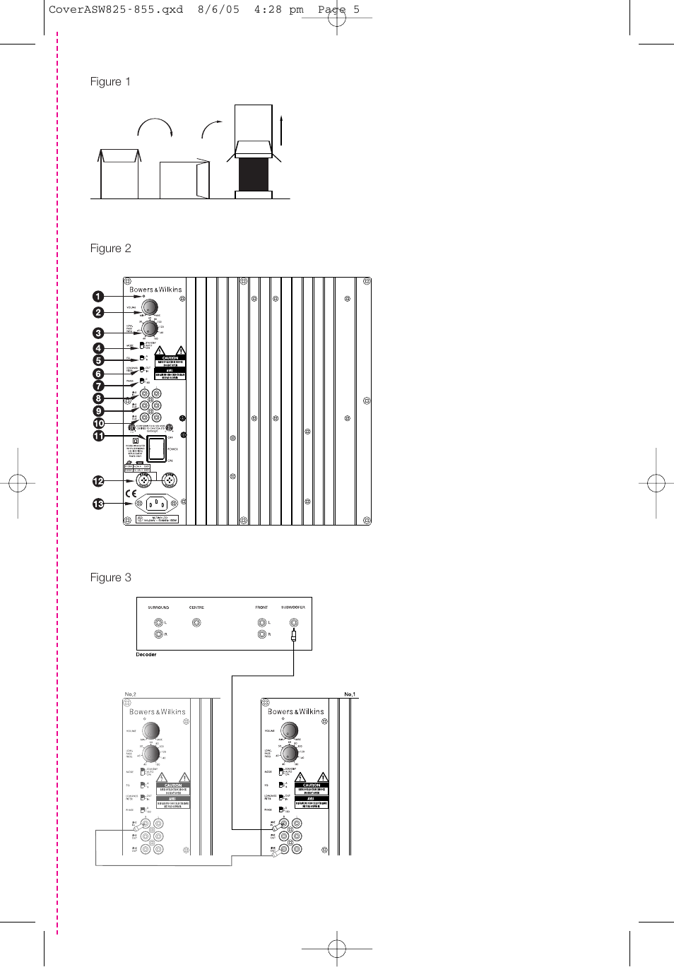 Bowers & Wilkins ASW825 User Manual | Page 2 / 64