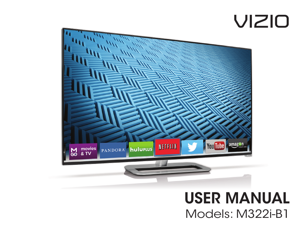 Vizio M322i-B1 - User Manual User Manual | 76 pages