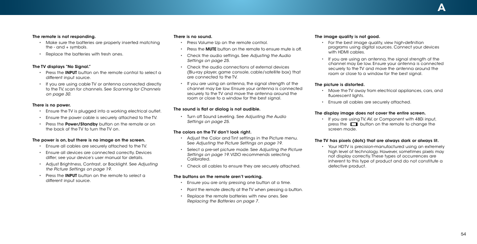 Vizio M502i-B1 - User Manual User Manual | Page 60 / 67