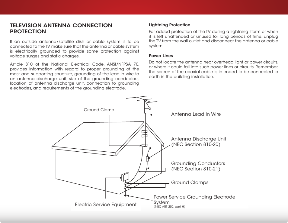 Vizio D650i-C3 - User Manual User Manual | Page 6 / 76
