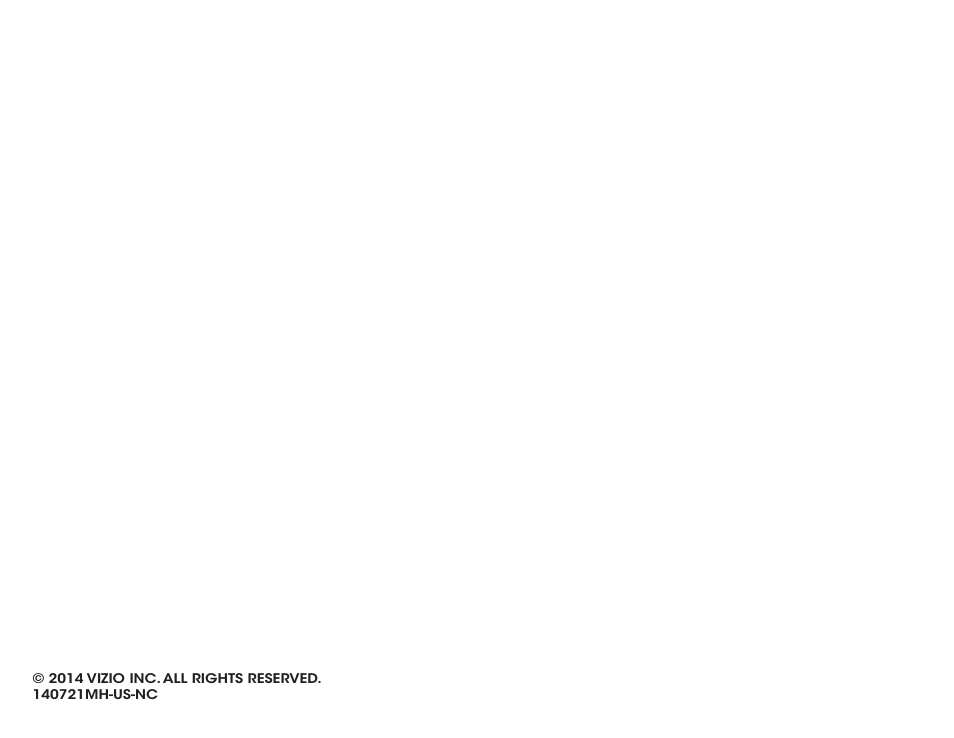 Vizio D650i-C3 - User Manual User Manual | Page 76 / 76