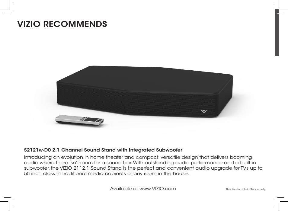 Vizio recommends | Vizio D390-B0 - Quickstart Guide User Manual | Page 14 / 20