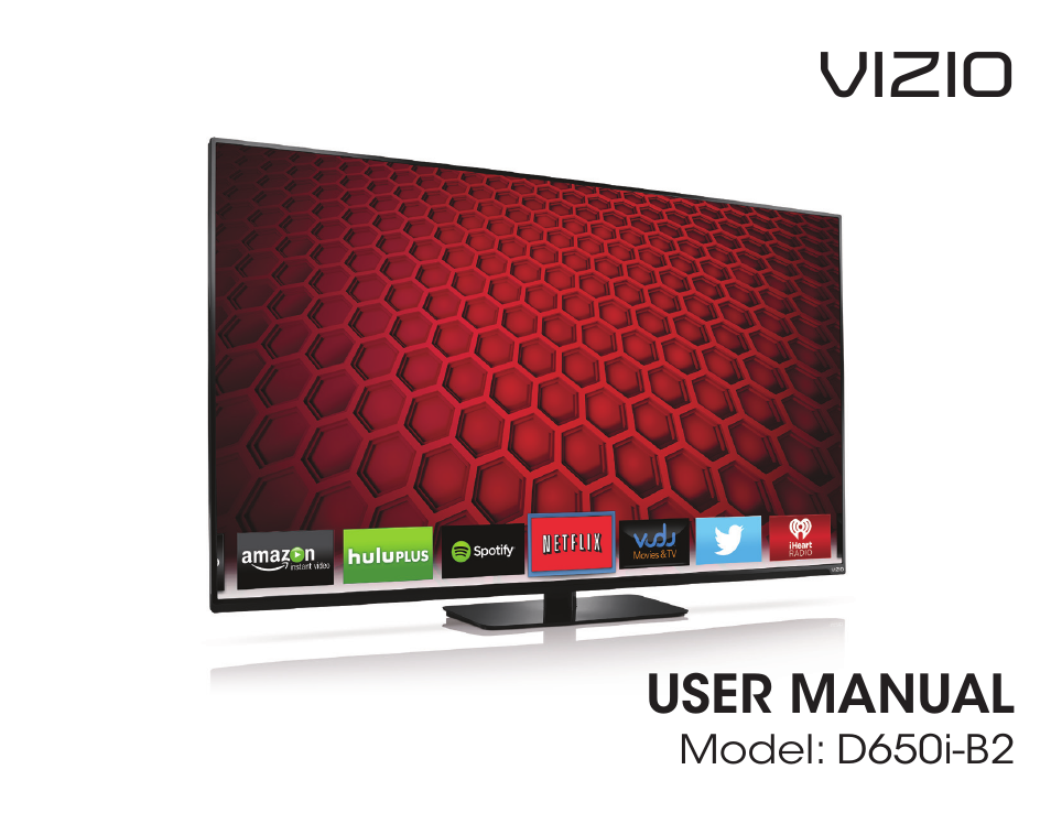 Vizio D650i-B2 - User Manual User Manual | 79 pages