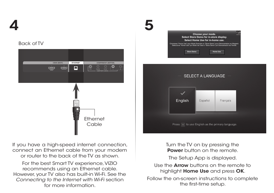 Vizio D650i-B2 - Quickstart Guide User Manual | Page 11 / 24