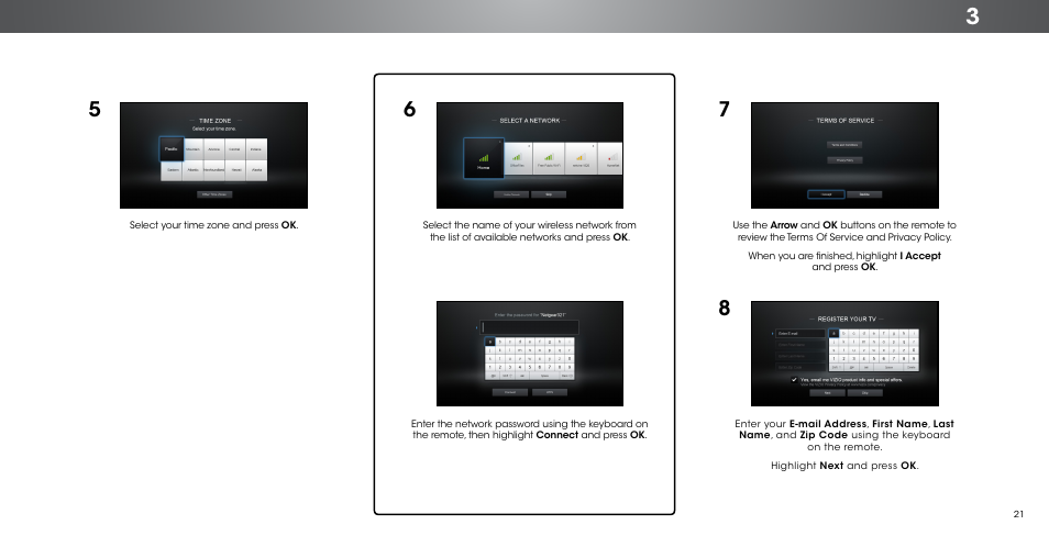 Vizio P502ui-B1/B1E - User Manual User Manual | Page 21 / 69