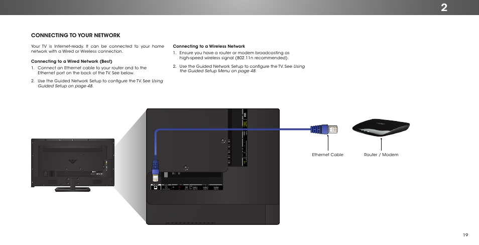 Vizio P602ui-B3 - User Manual User Manual | Page 19 / 69