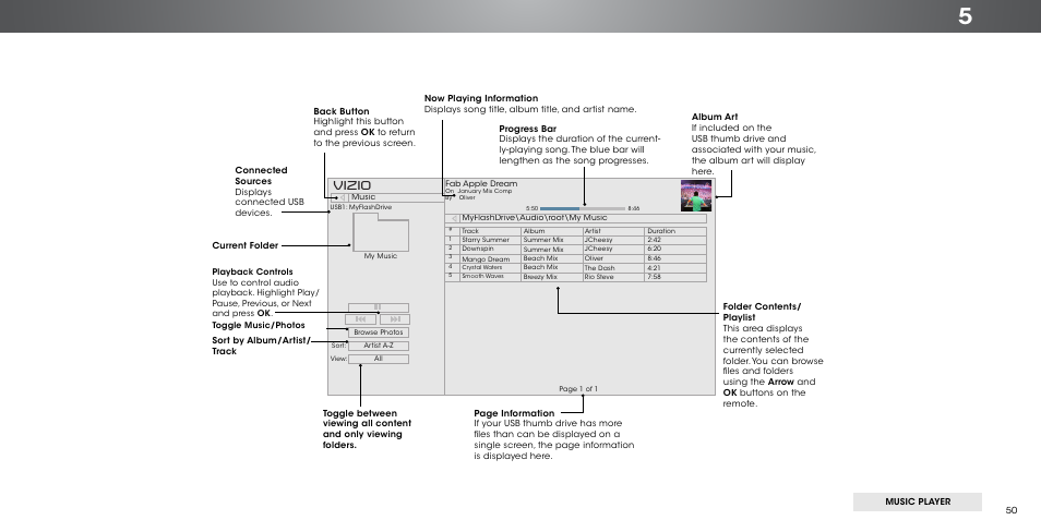 Vizio | Vizio P602ui-B3 - User Manual User Manual | Page 50 / 69