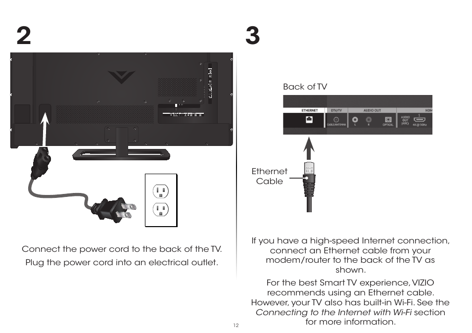 Vizio P602ui-B3 - Quickstart Guide User Manual | Page 12 / 32