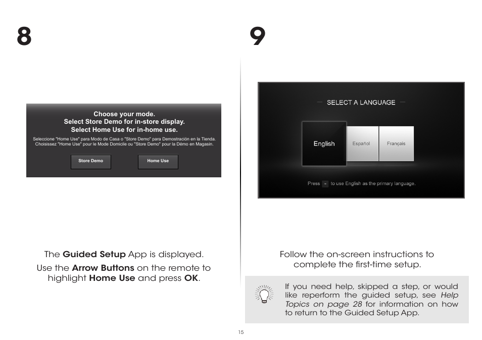 Vizio P602ui-B3 - Quickstart Guide User Manual | Page 15 / 32