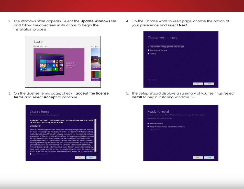 Vizio CT14-A0 - Windows 7 Users Upgrading to Windows 8 Guide User Manual | Page 2 / 5