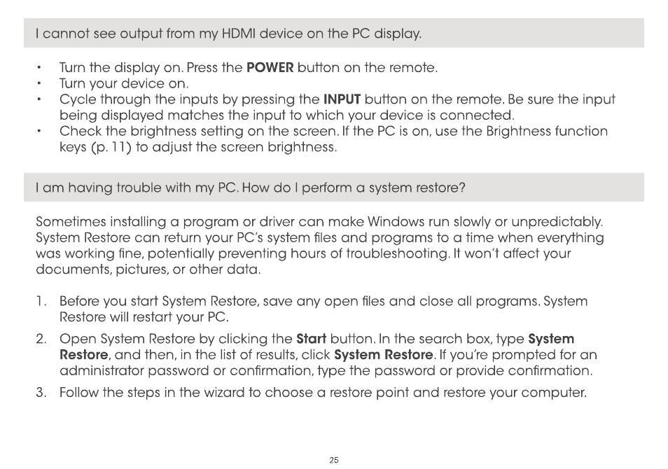 Vizio CA27-A0 - Quickstart Guide User Manual | Page 27 / 36