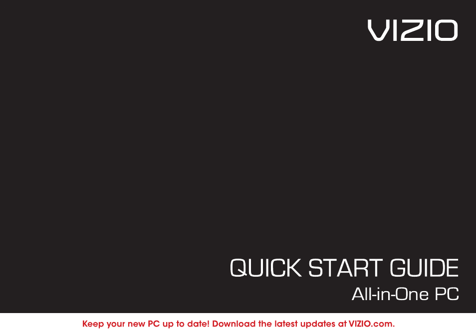 Vizio CA24-A4 - Quickstart Guide User Manual | 40 pages