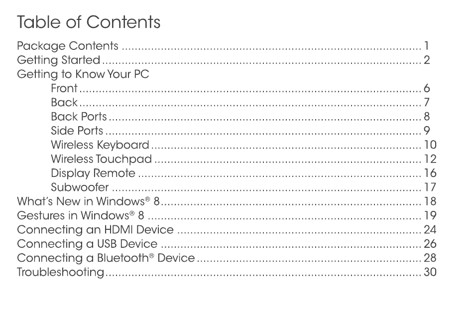 Vizio CA24-A4 - Quickstart Guide User Manual | Page 2 / 40