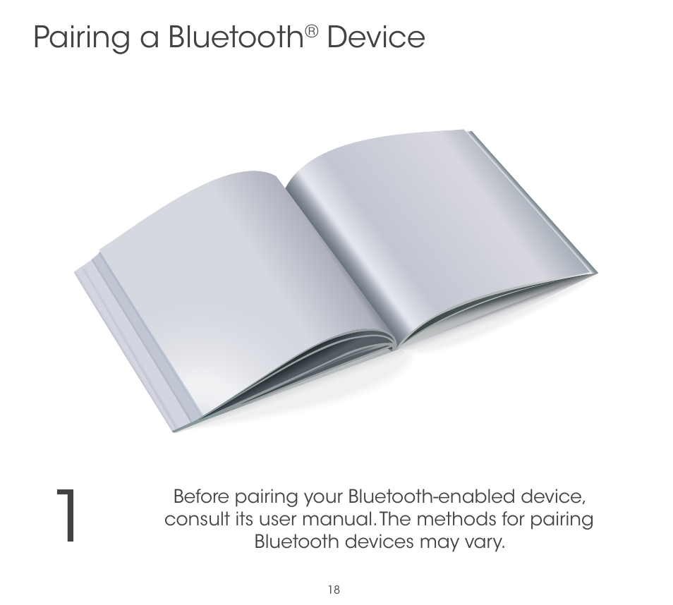 Pairing a bluetooth, Device | Vizio CT14-A0 - Quickstart Guide User Manual | Page 20 / 36