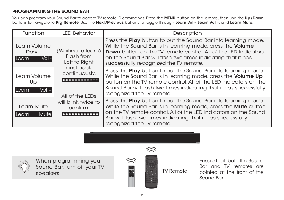 Vizio S5451w-C2 - Quickstart Guide User Manual | Page 20 / 34