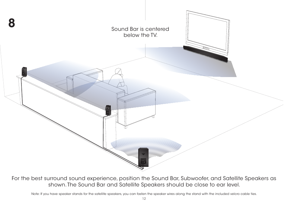 Vizio S3851w-D4 - Quickstart Guide User Manual | Page 12 / 36