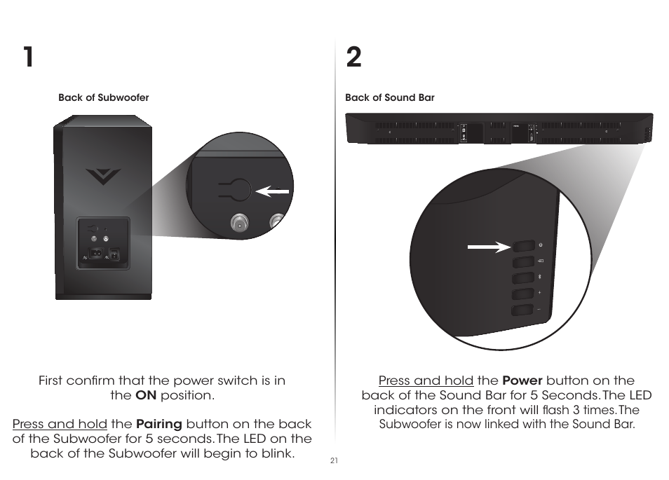 Vizio S3851w-D4 - Quickstart Guide User Manual | Page 21 / 36