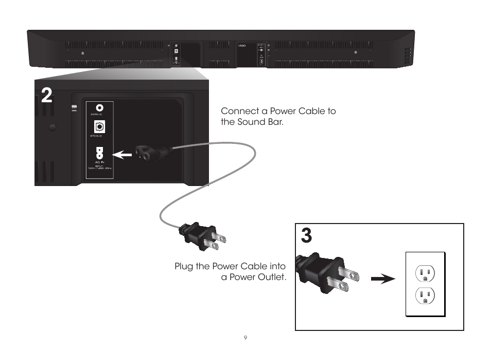 Vizio S3851w-D4 - Quickstart Guide User Manual | Page 9 / 36