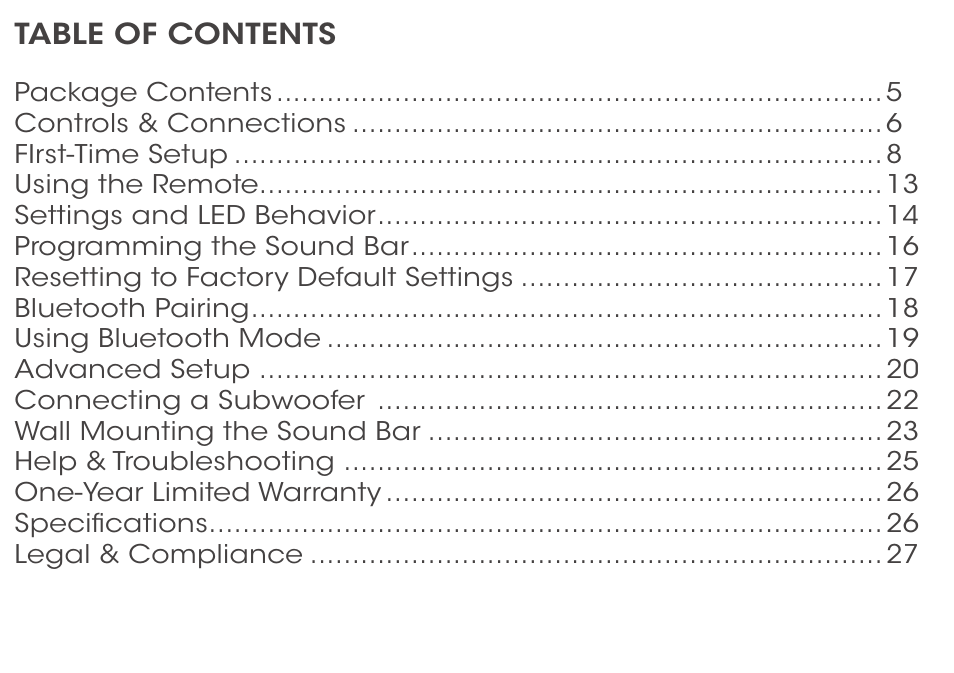 Vizio S5430w-C2 - Quickstart Guide User Manual | Page 4 / 28