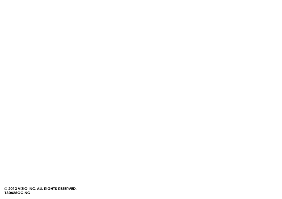 Vizio S2920w-C0R - Quickstart Guide User Manual | Page 24 / 24