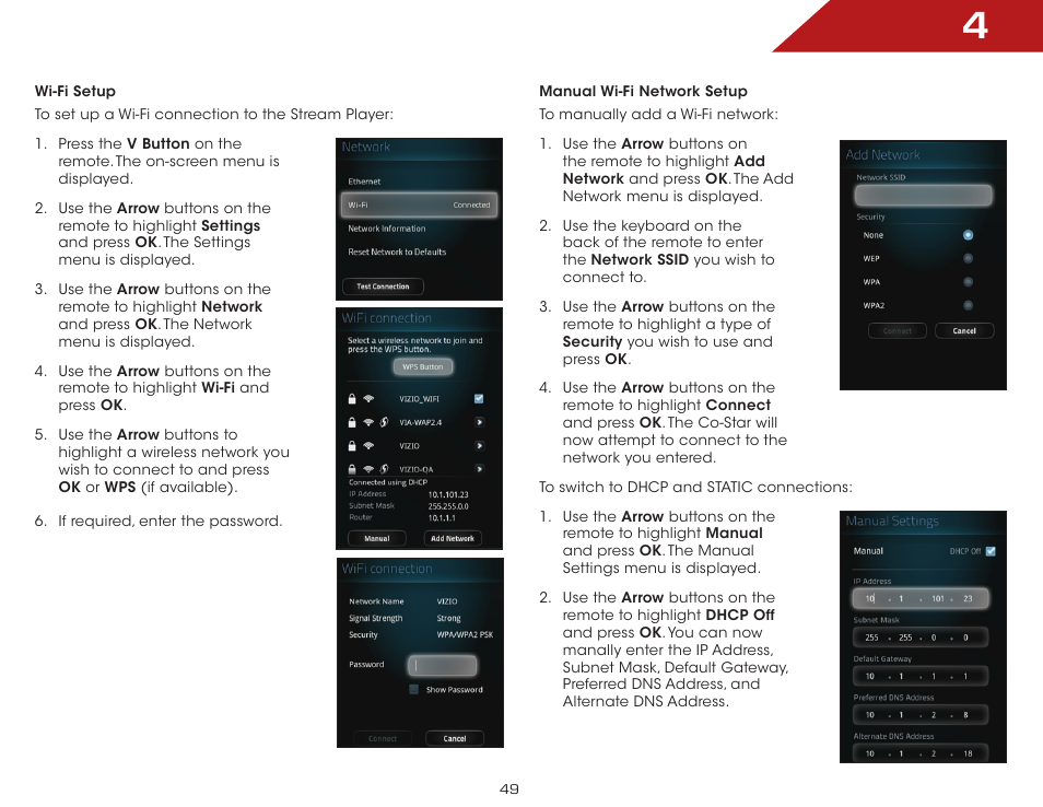 Vizio VAP430 - User Manual User Manual | Page 49 / 62