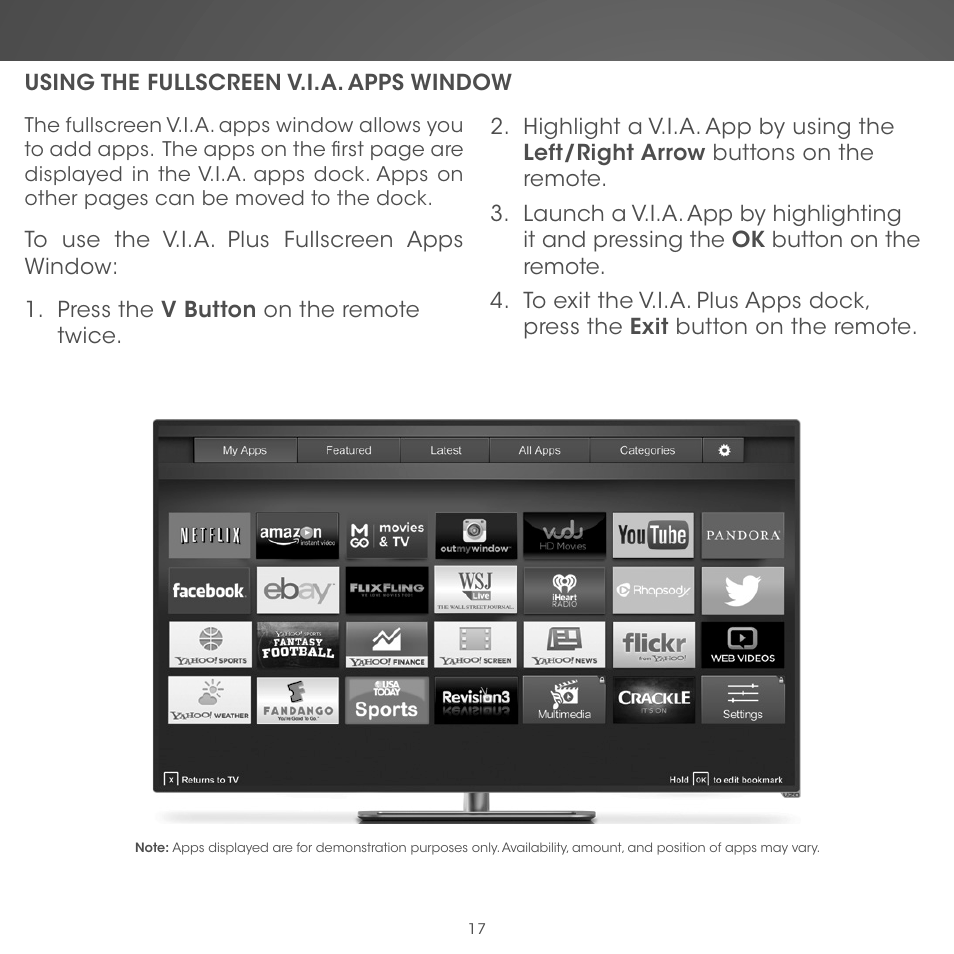 Vizio Co-Star LT Stream Player - Quickstart Guide User Manual | Page 19 / 40