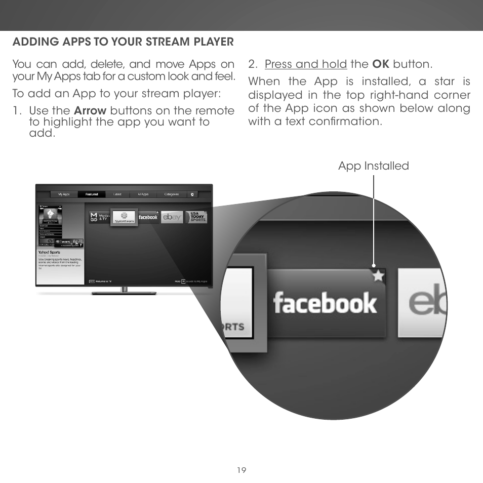 Vizio Co-Star LT Stream Player - Quickstart Guide User Manual | Page 21 / 40
