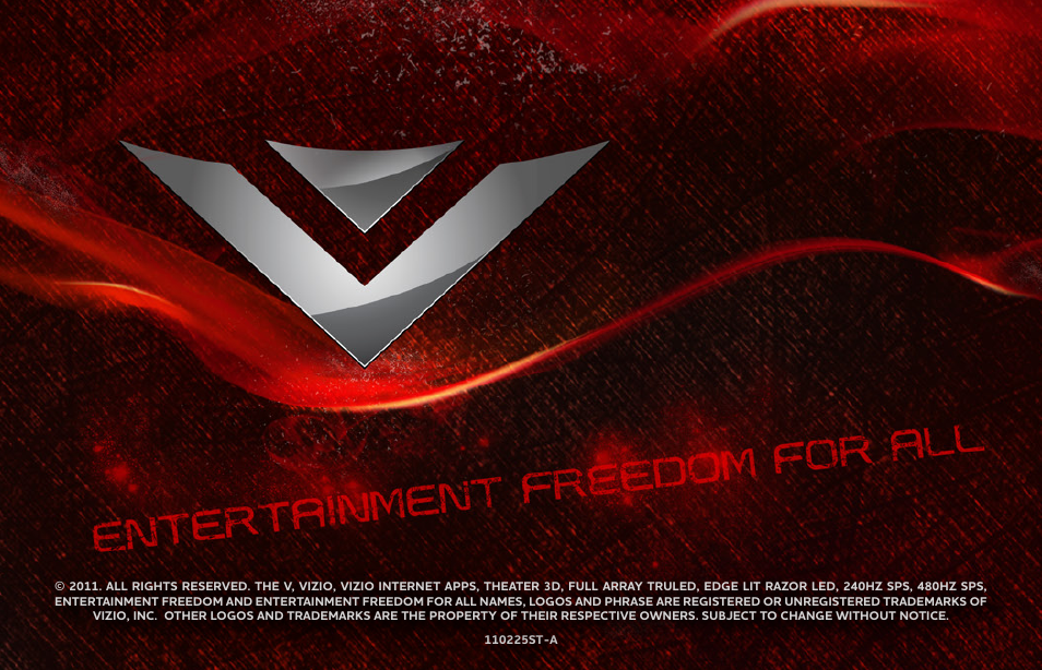 Vizio XVTHB100 - Quickstart Guide User Manual | Page 16 / 16