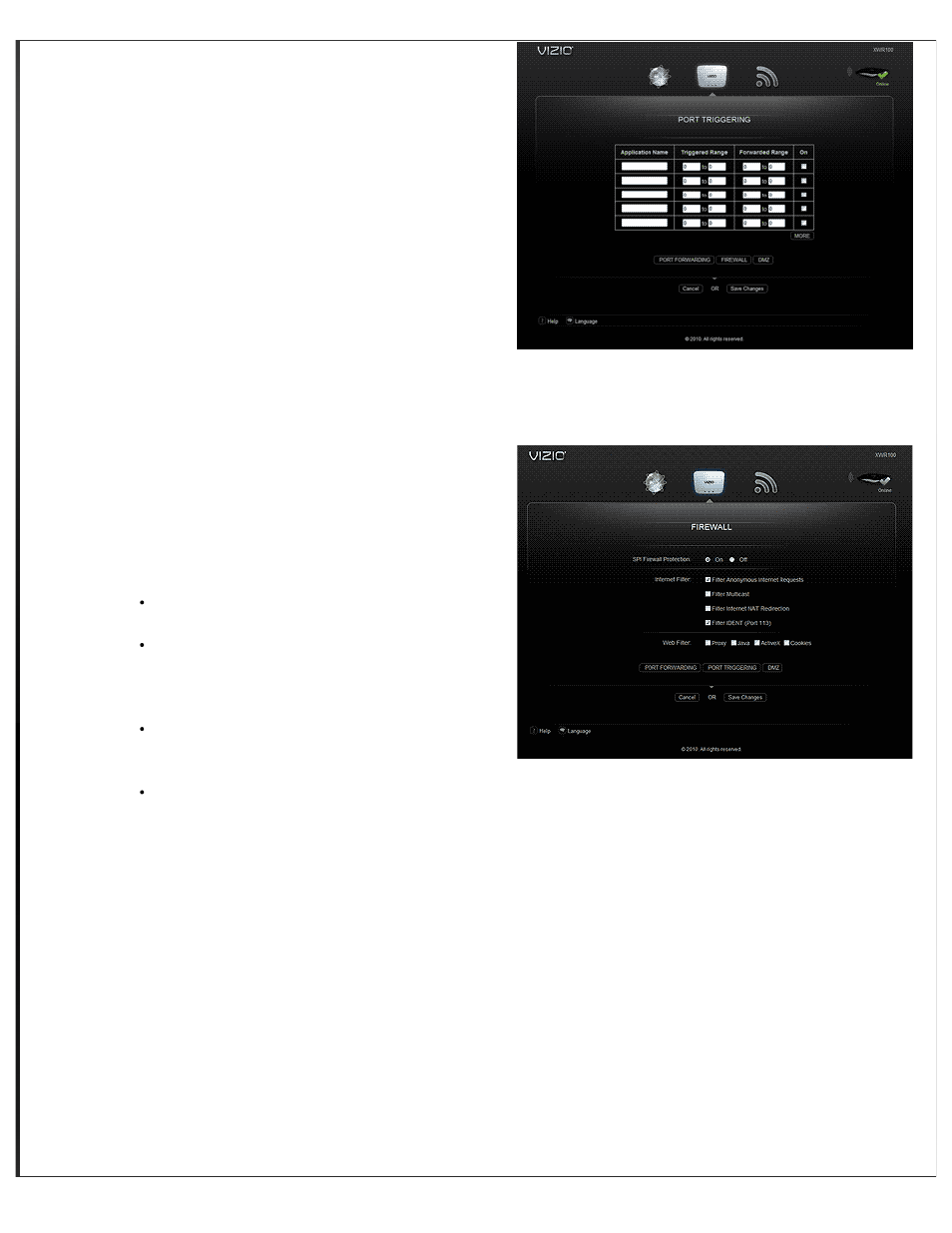 Vizio XWR100 - User Manual User Manual | Page 12 / 21