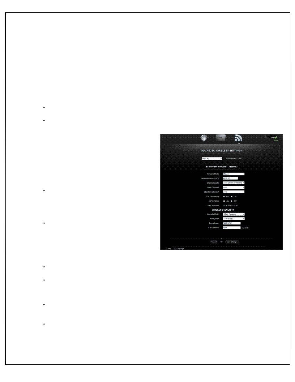 Advanced | Vizio XWR100 - User Manual User Manual | Page 15 / 21