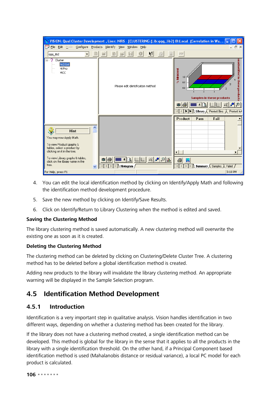 5 identification method development, 1 introduction, Identification method development | Introduction | Metrohm Vision Manual User Manual | Page 108 / 207