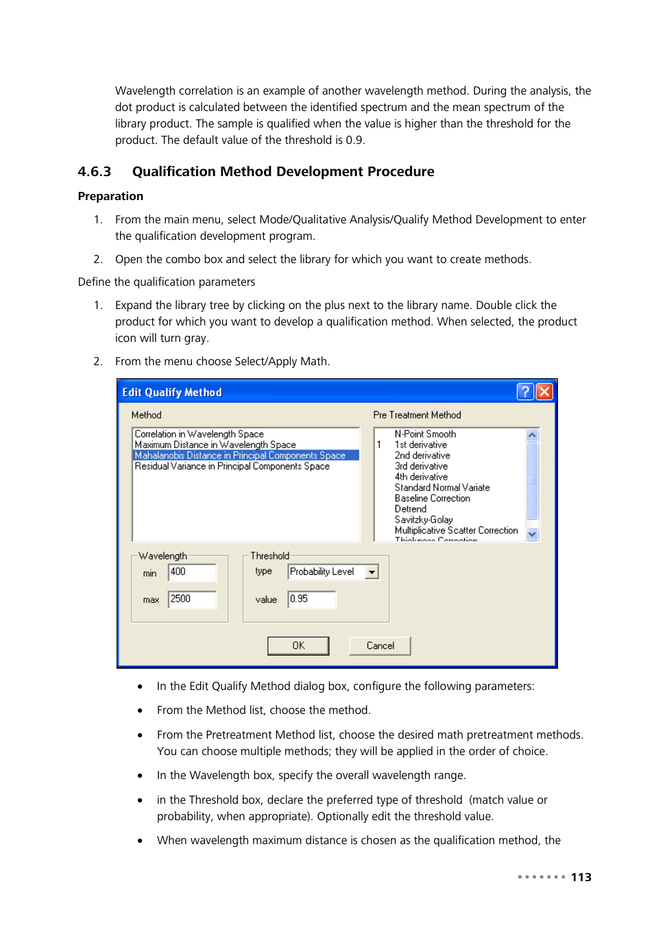 3 qualification method development procedure, Qualification method development procedure | Metrohm Vision Manual User Manual | Page 115 / 207