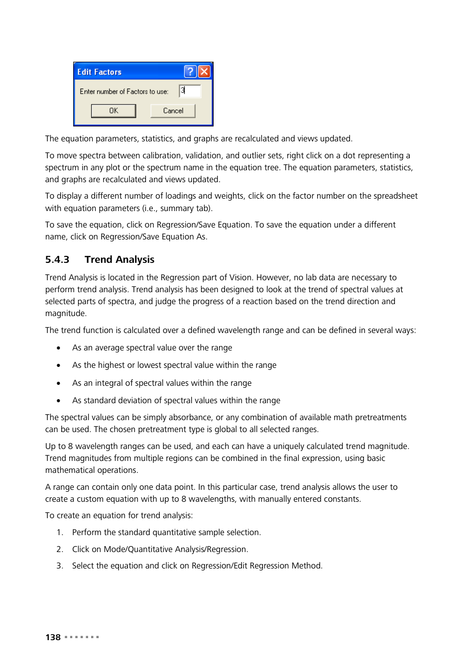 3 trend analysis, Trend analysis | Metrohm Vision Manual User Manual | Page 140 / 207