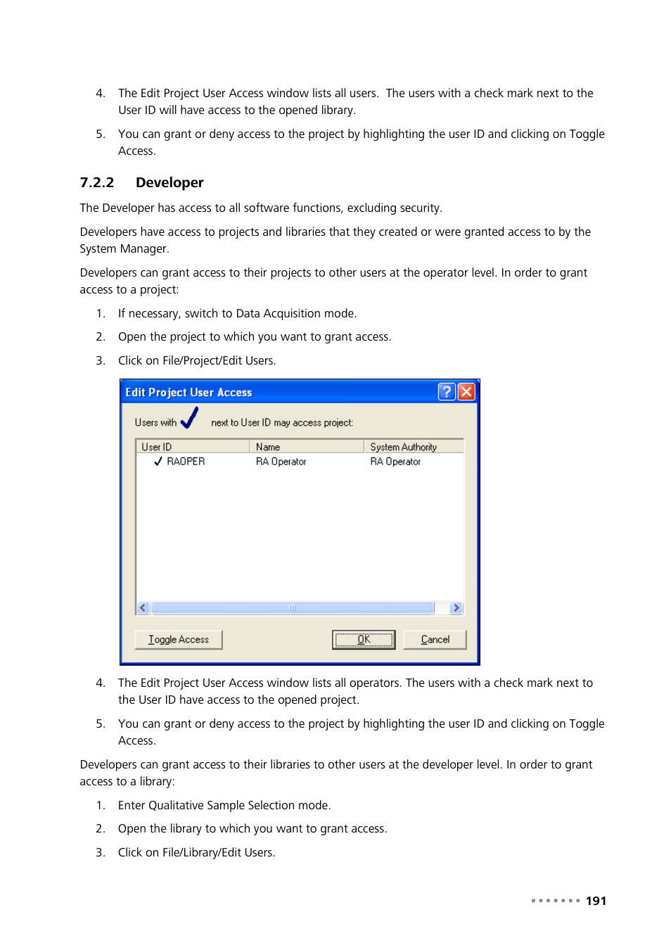 2 developer, Developer | Metrohm Vision Manual User Manual | Page 193 / 207