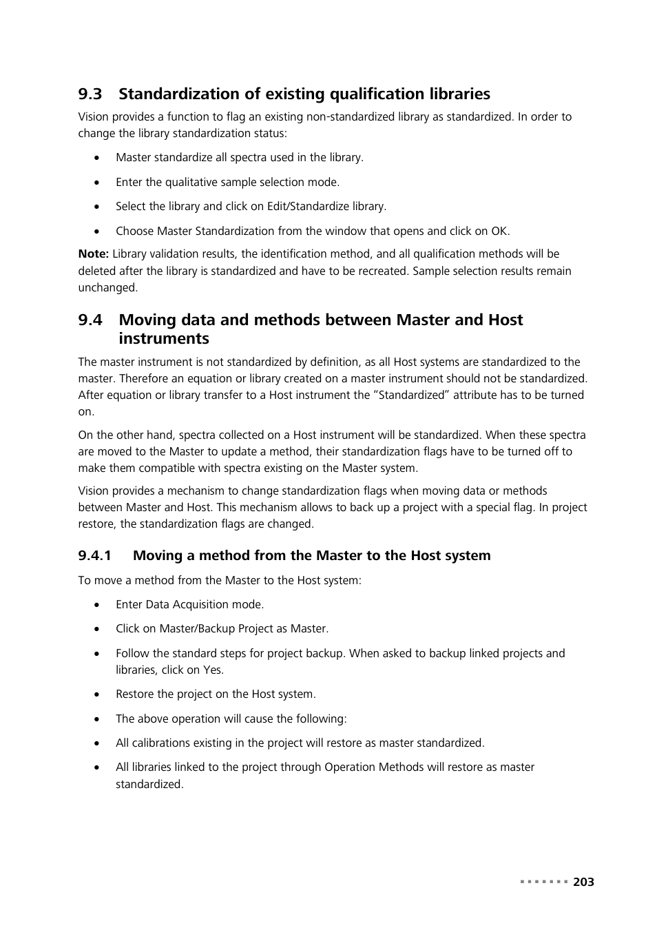 Moving a method from the master to the host system | Metrohm Vision Manual User Manual | Page 205 / 207