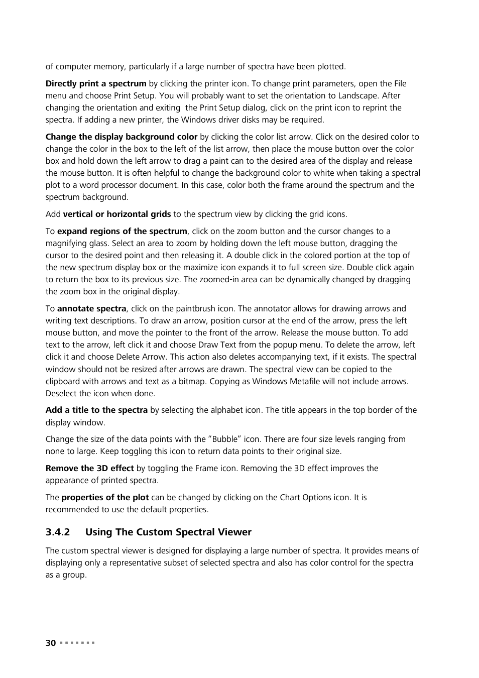 2 using the custom spectral viewer, Using the custom spectral viewer | Metrohm Vision Manual User Manual | Page 32 / 207
