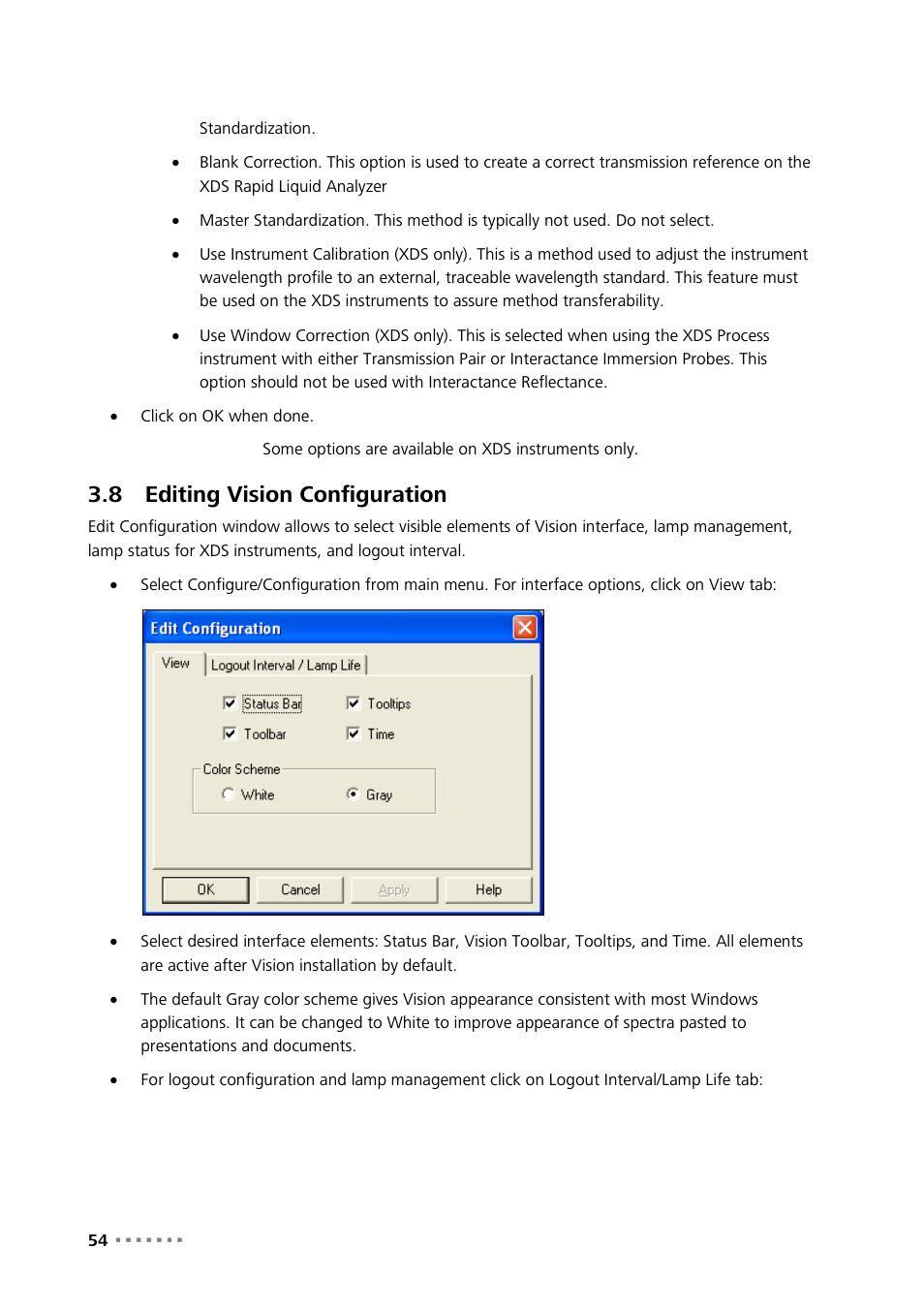 8 editing vision configuration, Editing vision configuration | Metrohm Vision Manual User Manual | Page 56 / 207