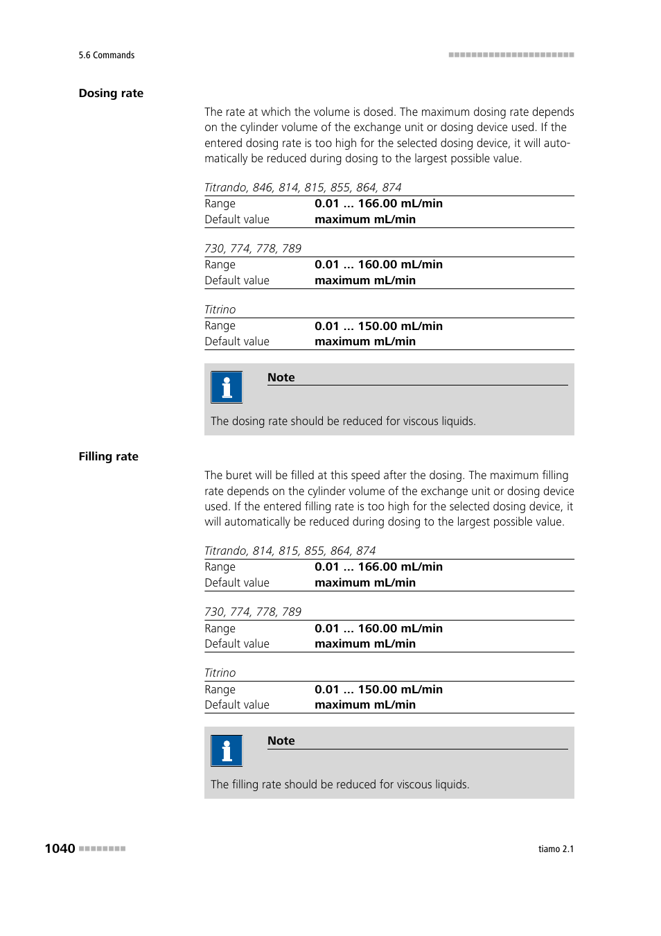 Metrohm tiamo 2.1 Manual User Manual | Page 1054 / 1532