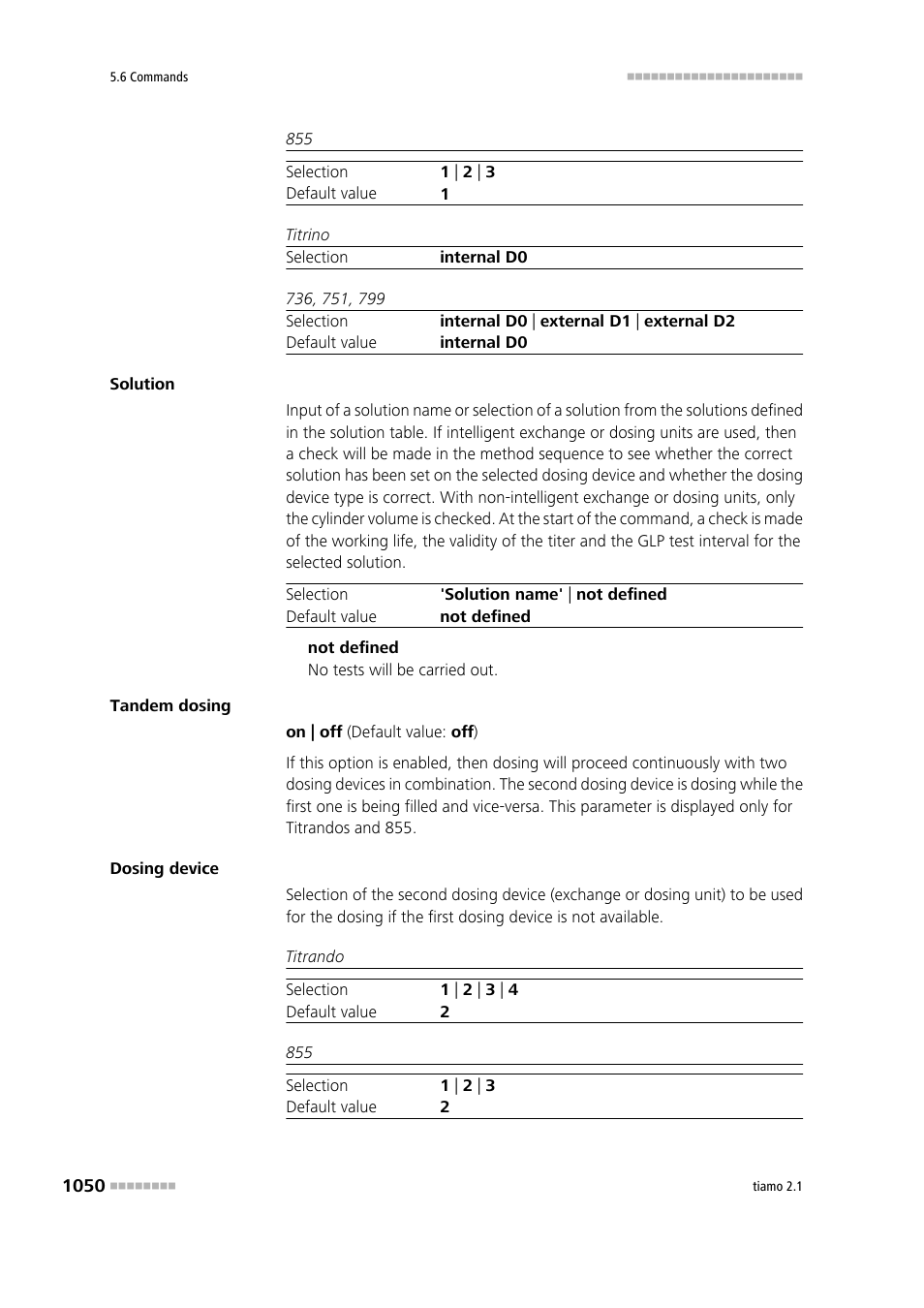 Metrohm tiamo 2.1 Manual User Manual | Page 1064 / 1532