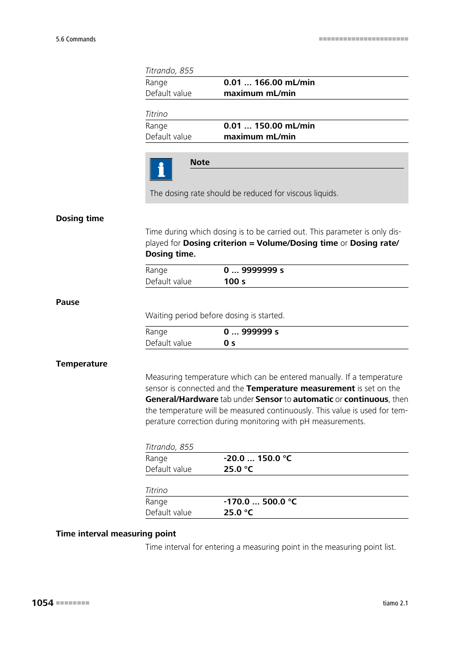 Metrohm tiamo 2.1 Manual User Manual | Page 1068 / 1532