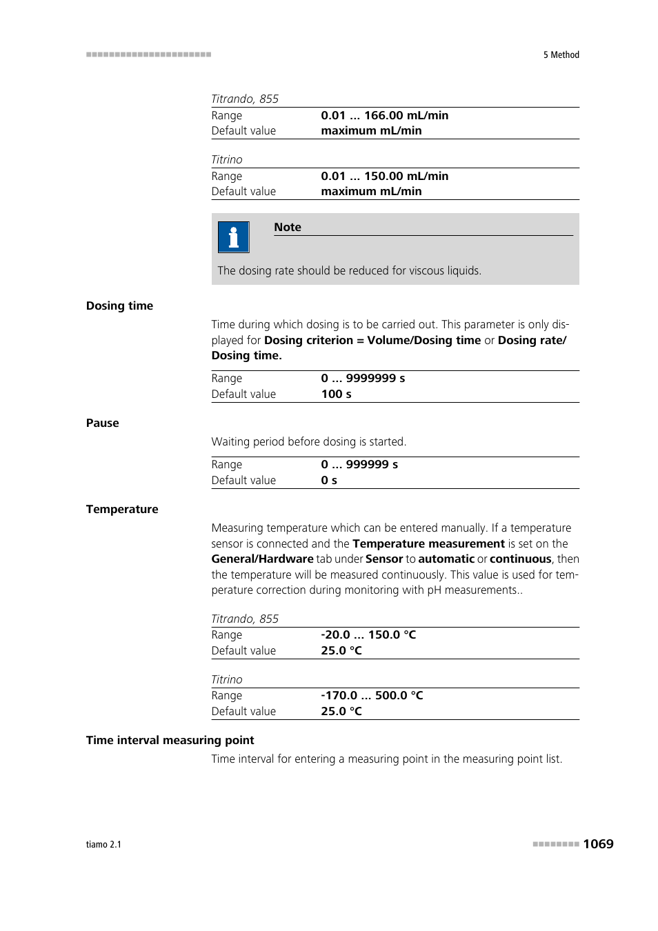 Metrohm tiamo 2.1 Manual User Manual | Page 1083 / 1532