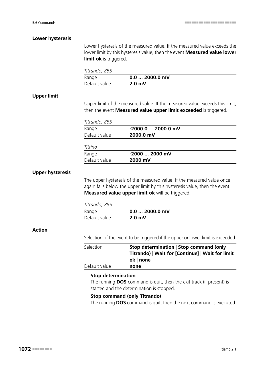 Metrohm tiamo 2.1 Manual User Manual | Page 1086 / 1532