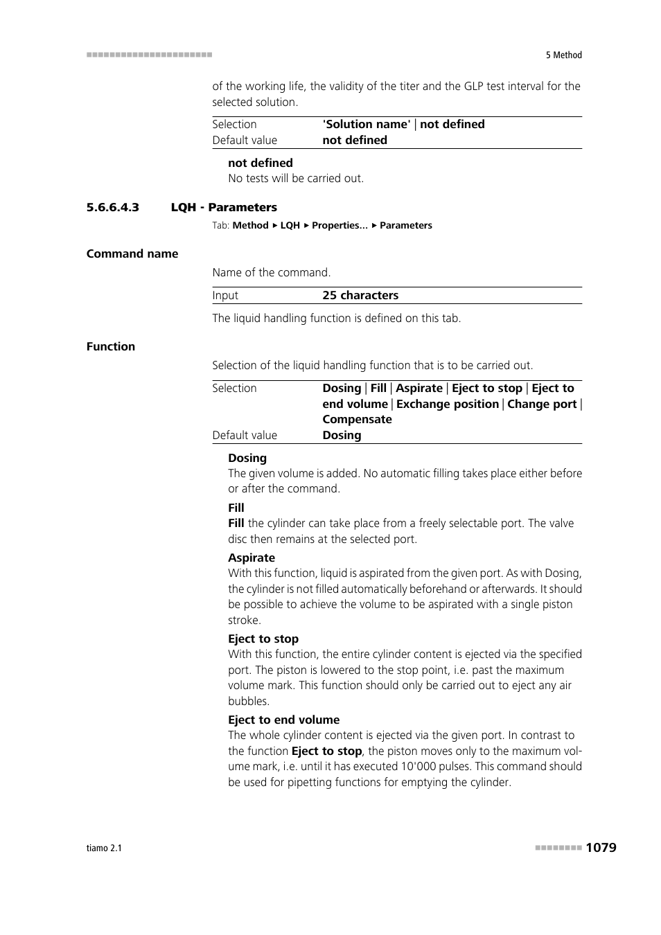 3 lqh - parameters | Metrohm tiamo 2.1 Manual User Manual | Page 1093 / 1532