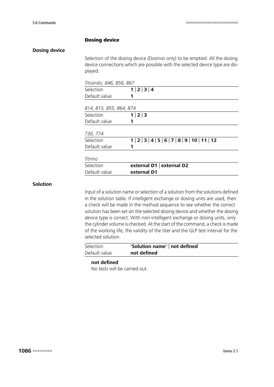 Metrohm tiamo 2.1 Manual User Manual | Page 1100 / 1532