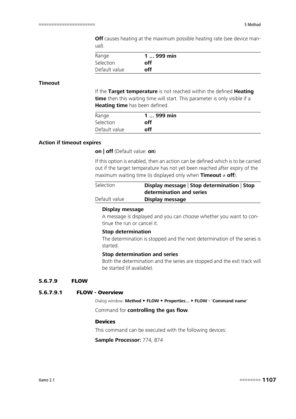 9 flow, 1 flow - overview, Flow | Metrohm tiamo 2.1 Manual User Manual | Page 1121 / 1532